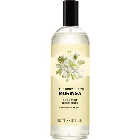 the body shop moringa spray.